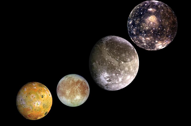 Jupiter's Galilean moons