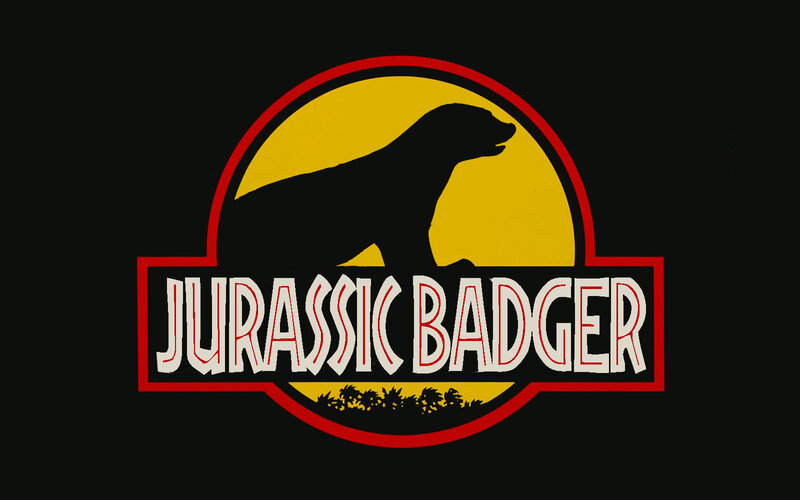 Jurassic Badger logo