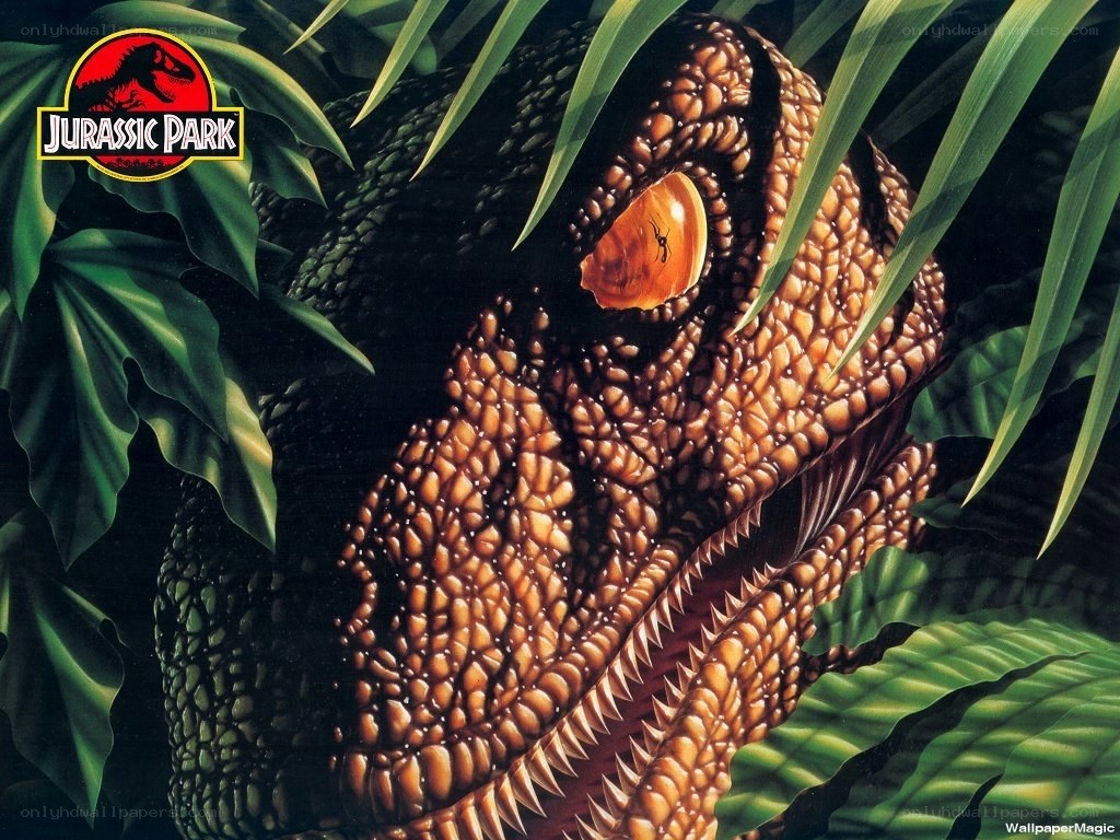 Jurassic Park dinosaur close-up