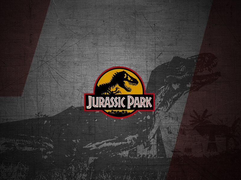 Jurassic Park Logo — Black