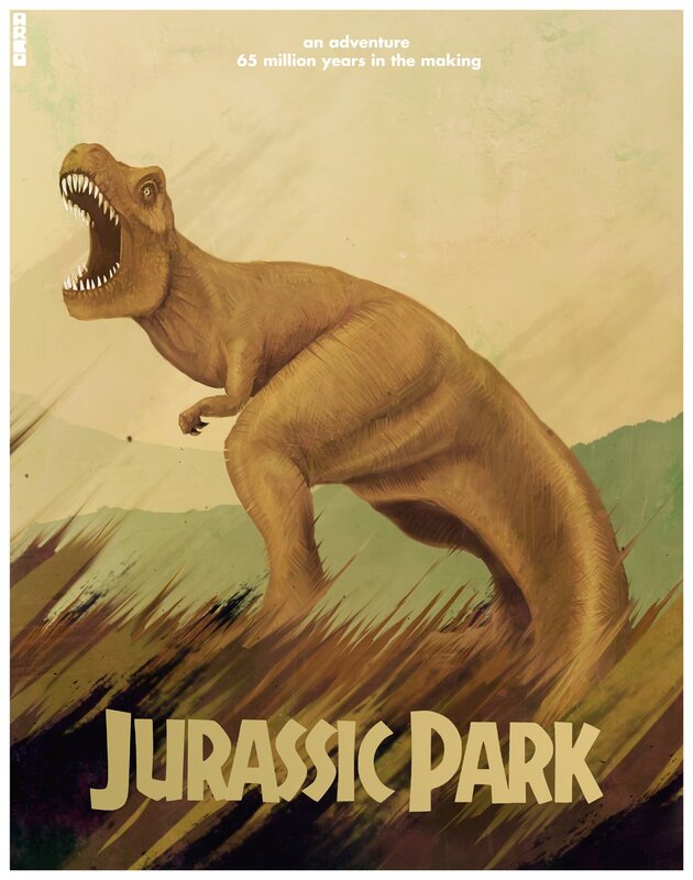 Jurassic Park movie poster