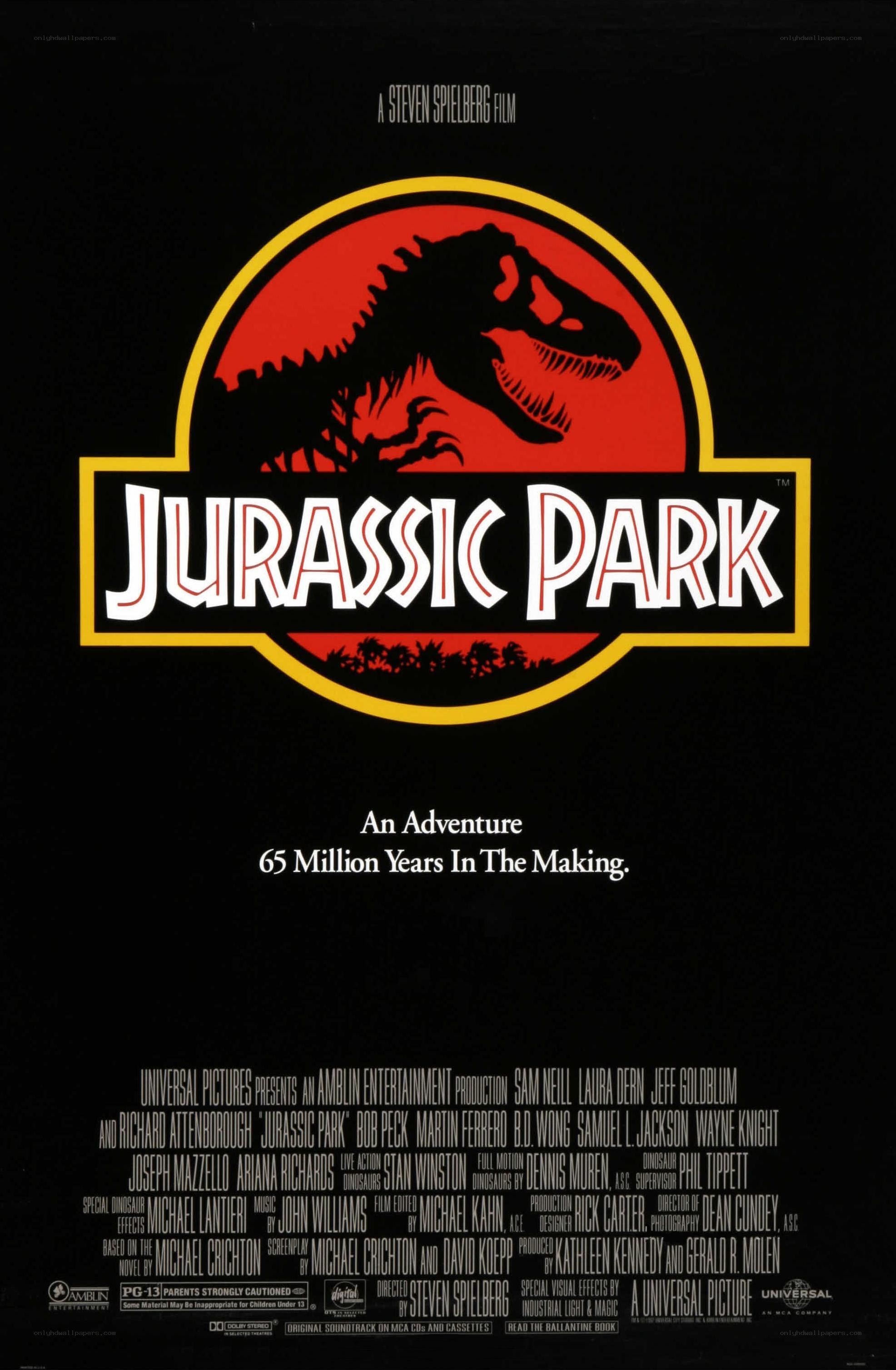 Jurassic Park movie poster