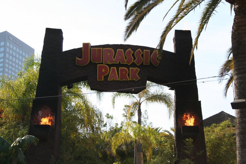 Jurassic Park Sign