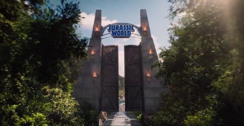 Jurassic World Entrance