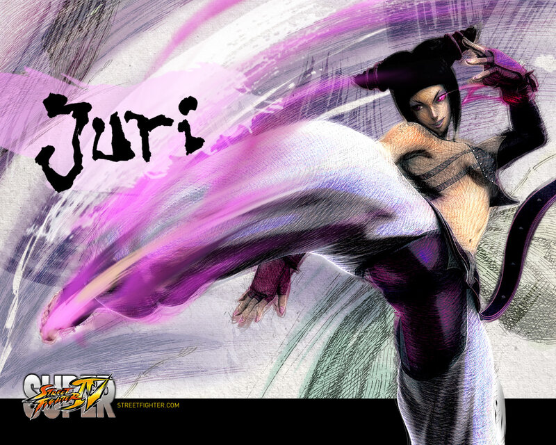 Juri from Street Fighter IV