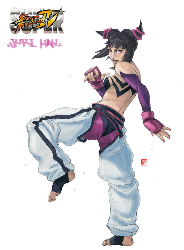 Juri Han from Street Fighter IV