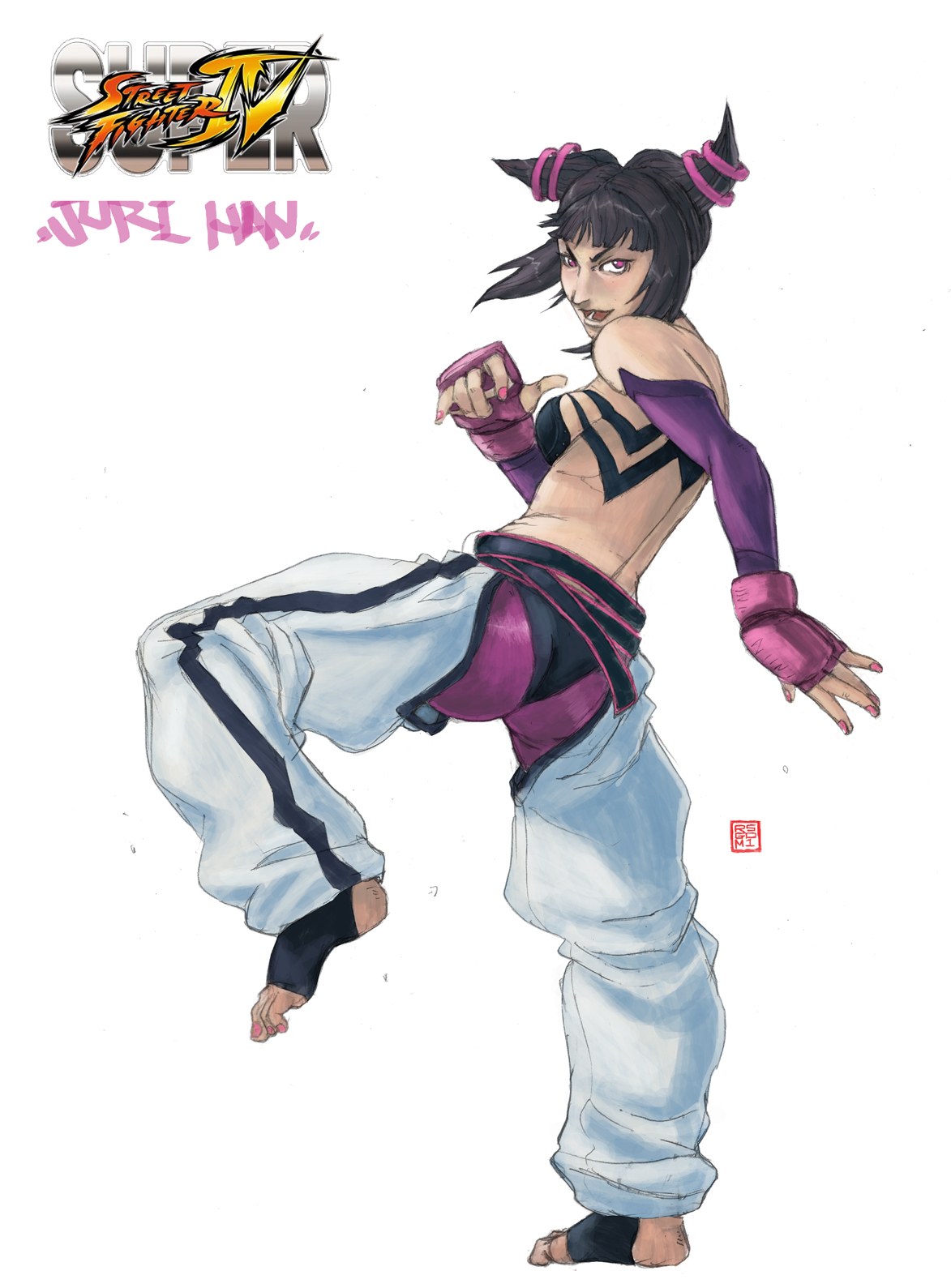 Juri Han from Street Fighter IV