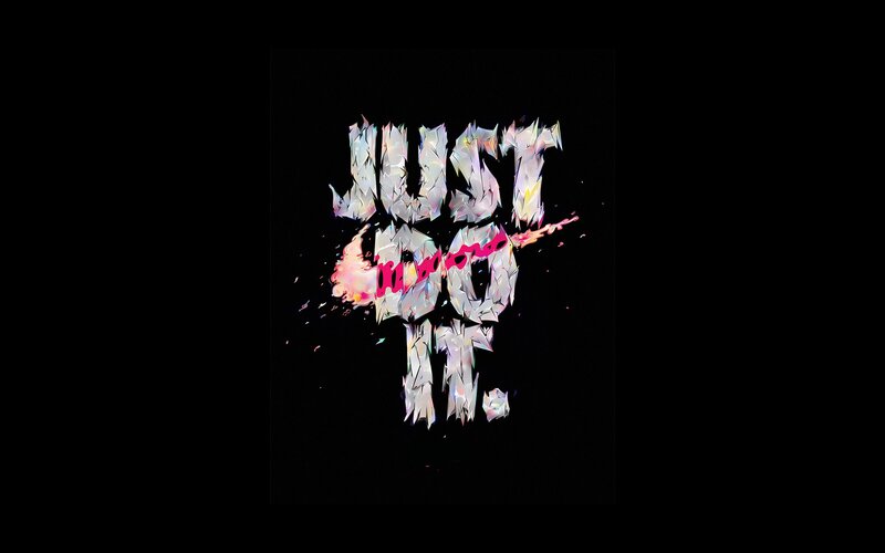 Just Do It logo art