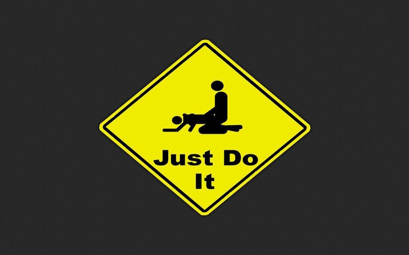 Just Do It sign
