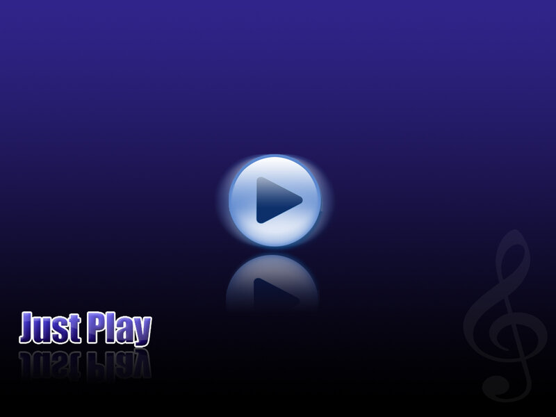 Just Play music interface