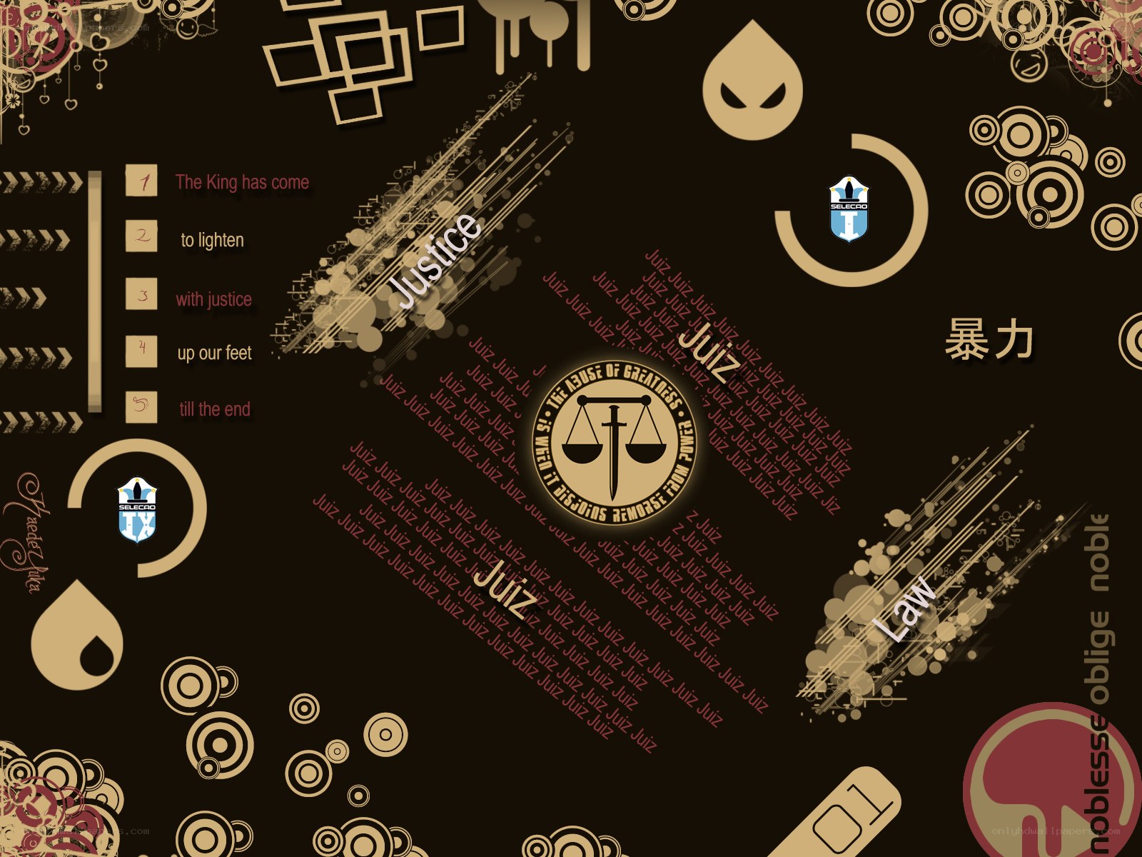 Justice and Law Theme Design