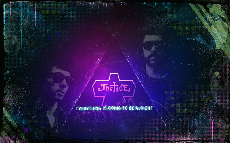 Justice band promotional art