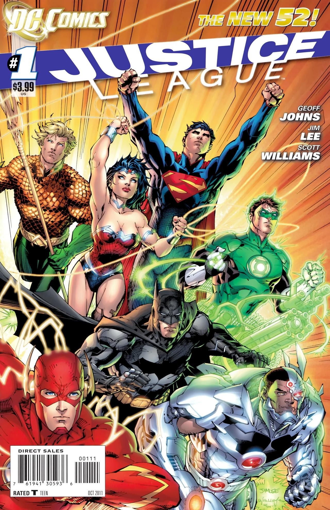 Justice League #1 cover