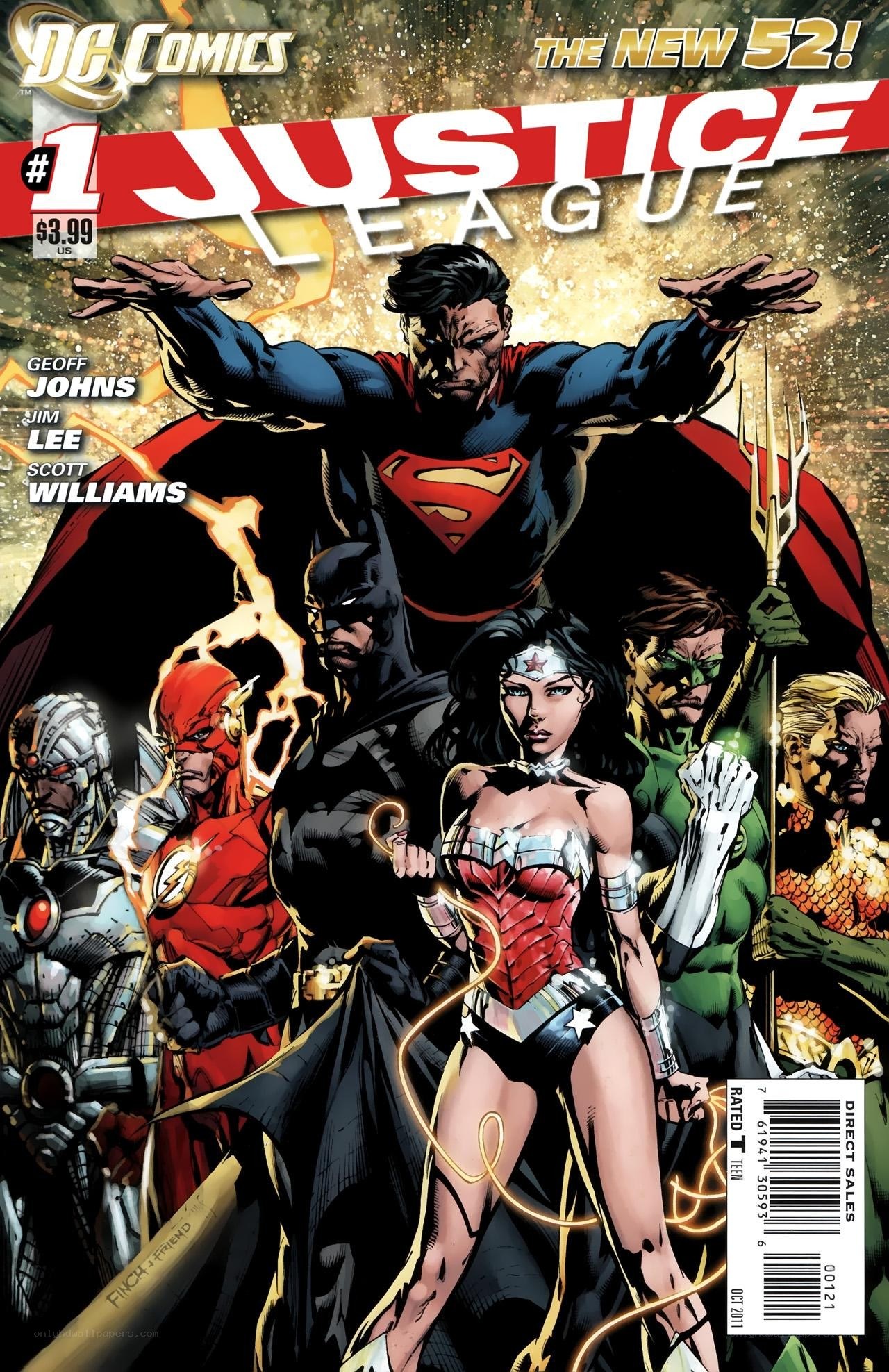Justice League #1 cover