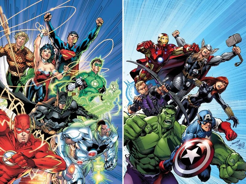 Justice League and Avengers team-up