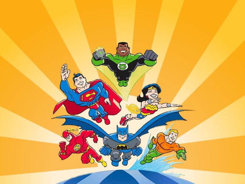 Justice League cartoon characters