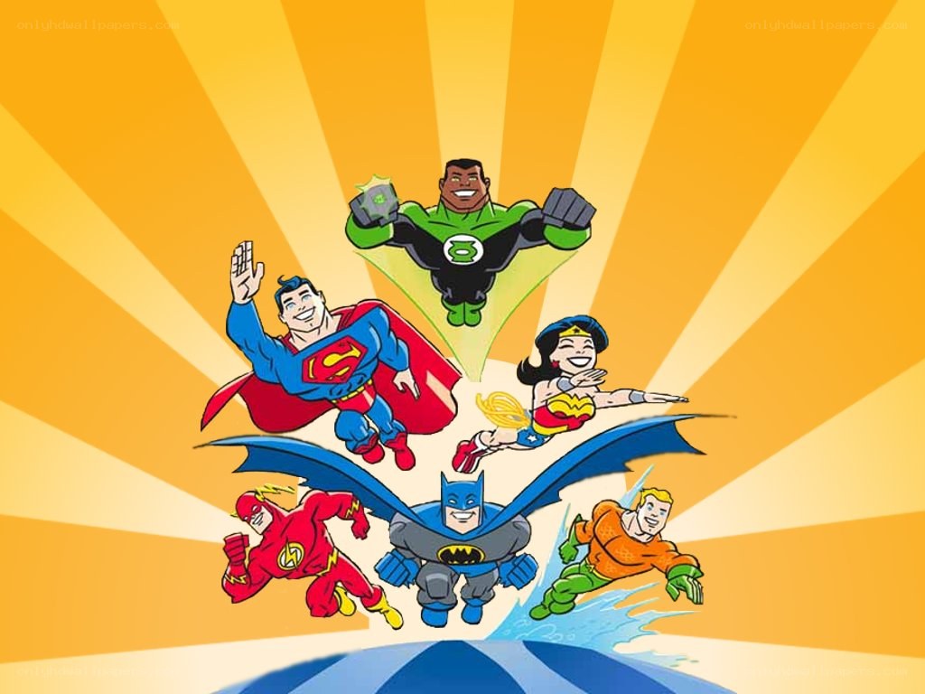 Justice League cartoon characters