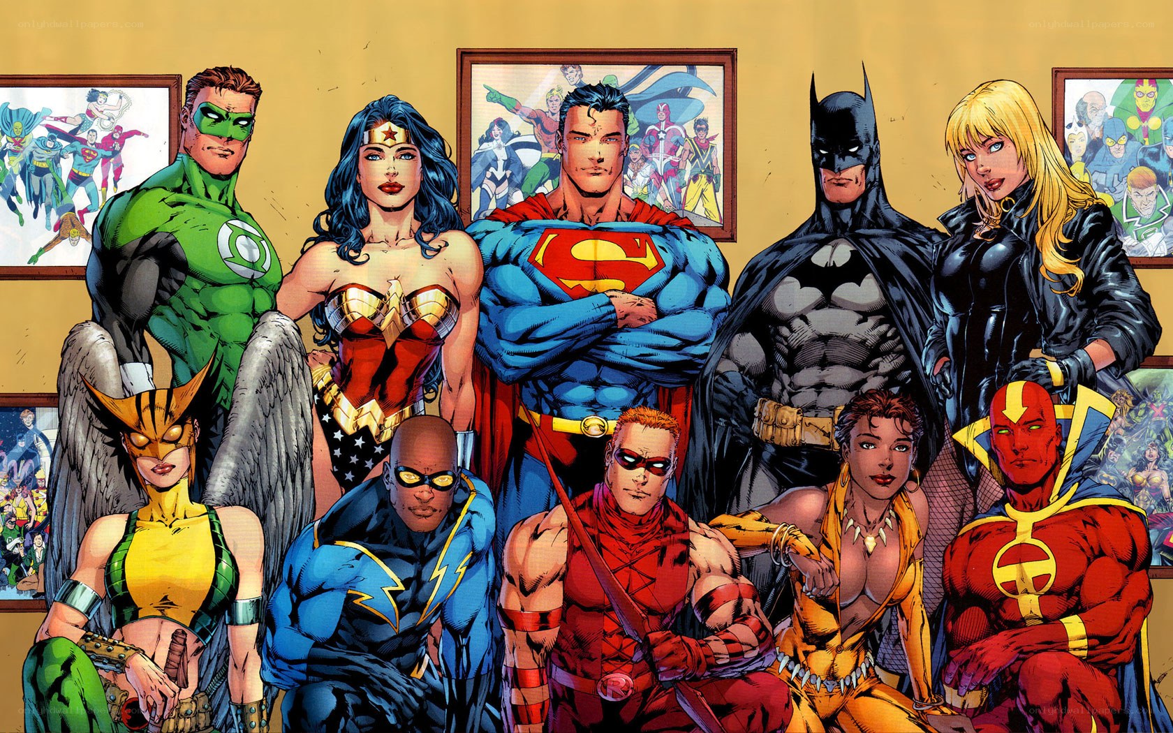 Justice League comic book cover