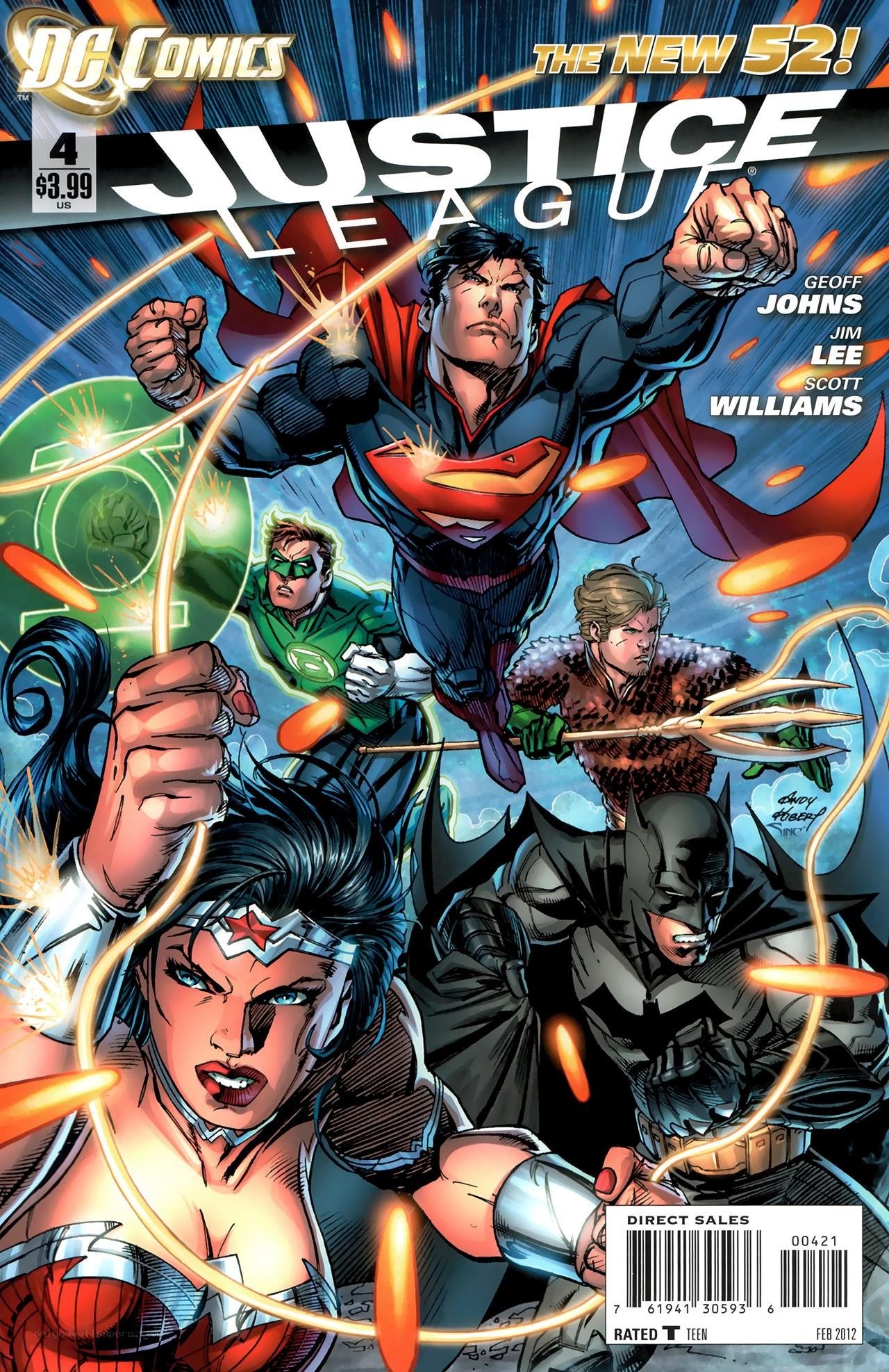 Justice League comic cover