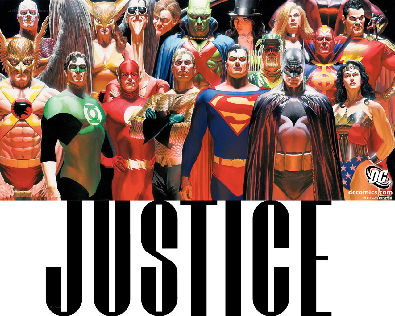 Justice League group portrait