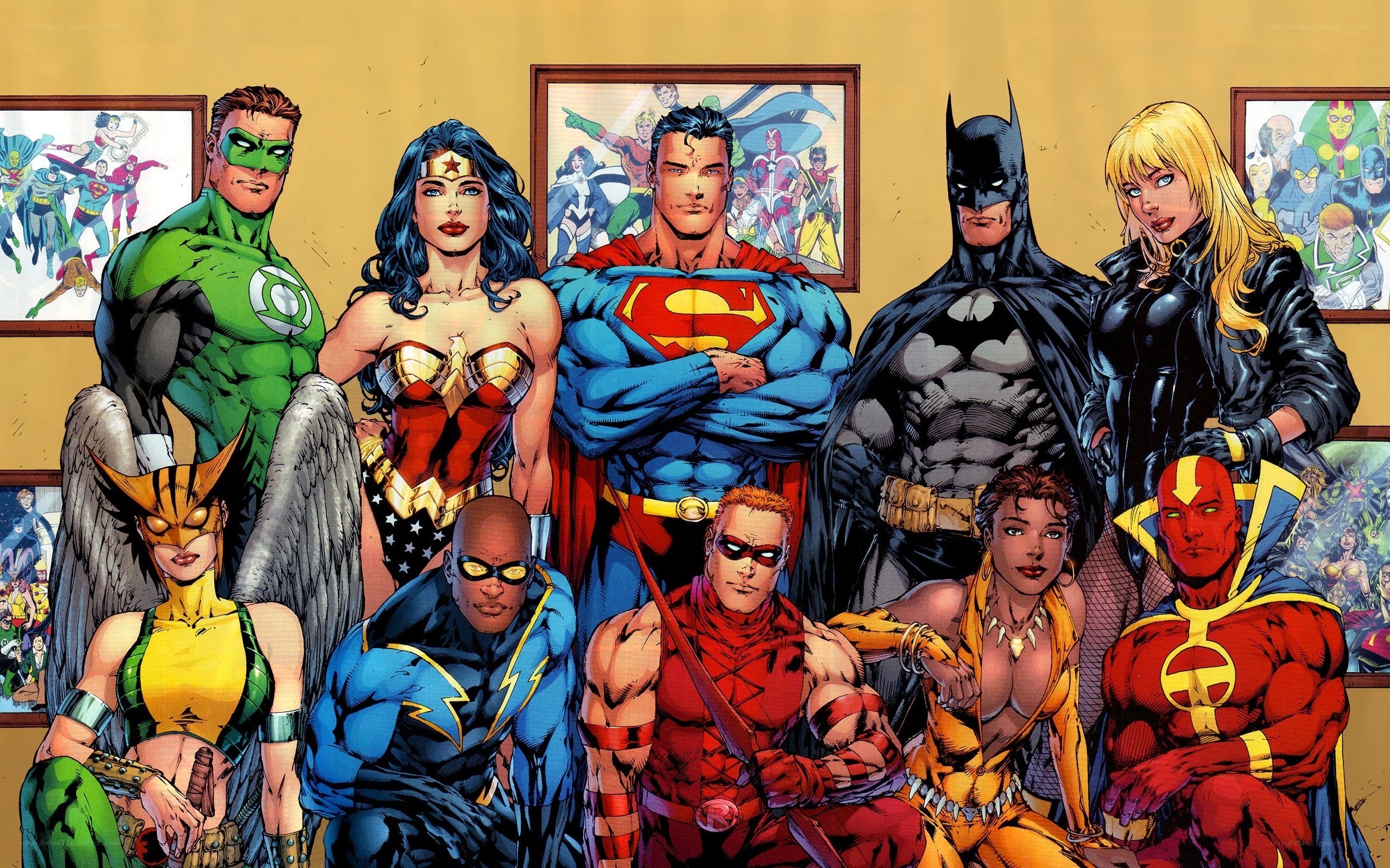 Justice League group portrait