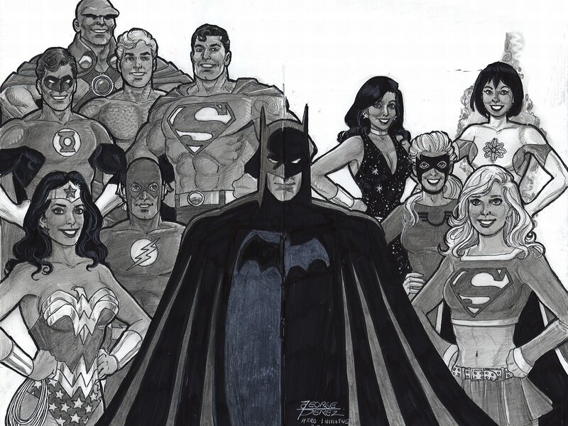 Justice League group portrait