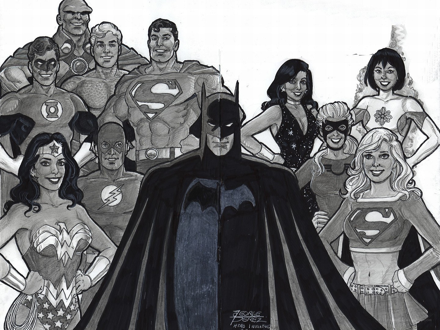 Justice League group portrait