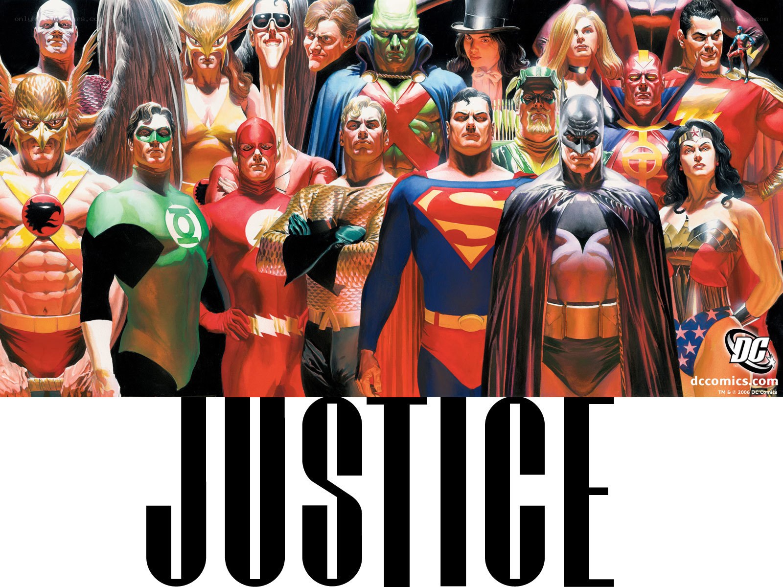 Justice League group portrait