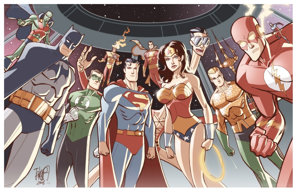 Justice League heroes assemble