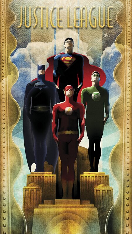 Justice League Heroes — Gold