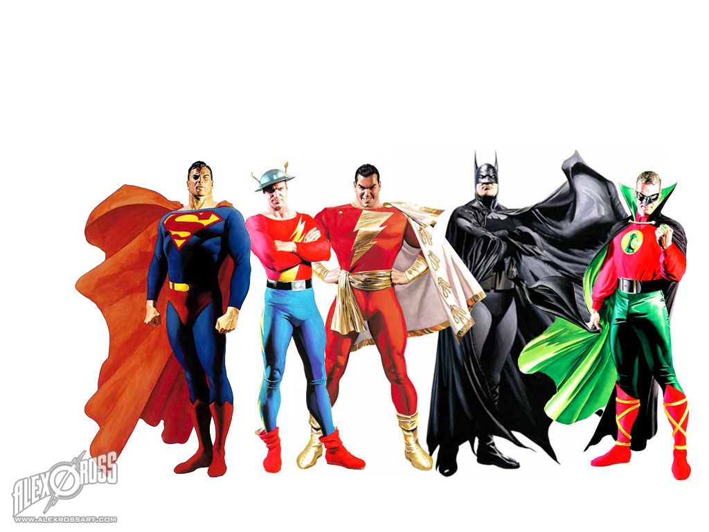 Justice League heroes