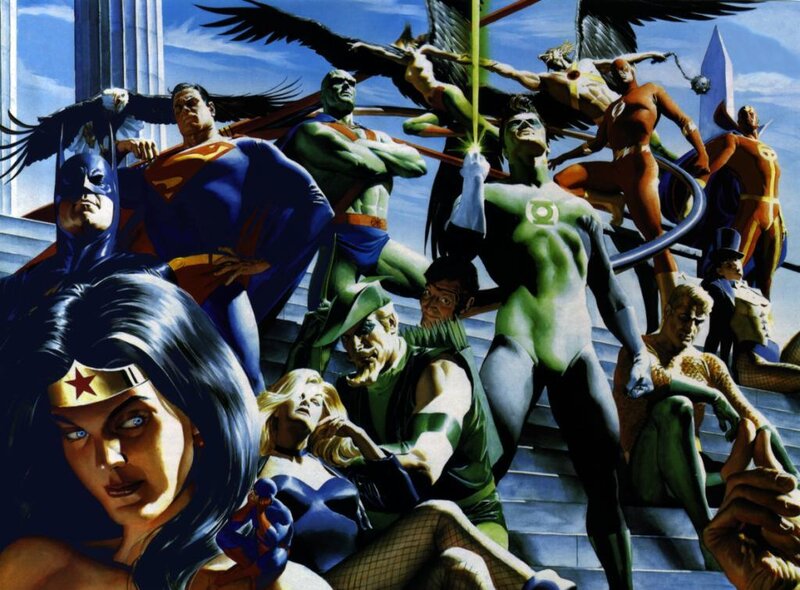 Justice League in action