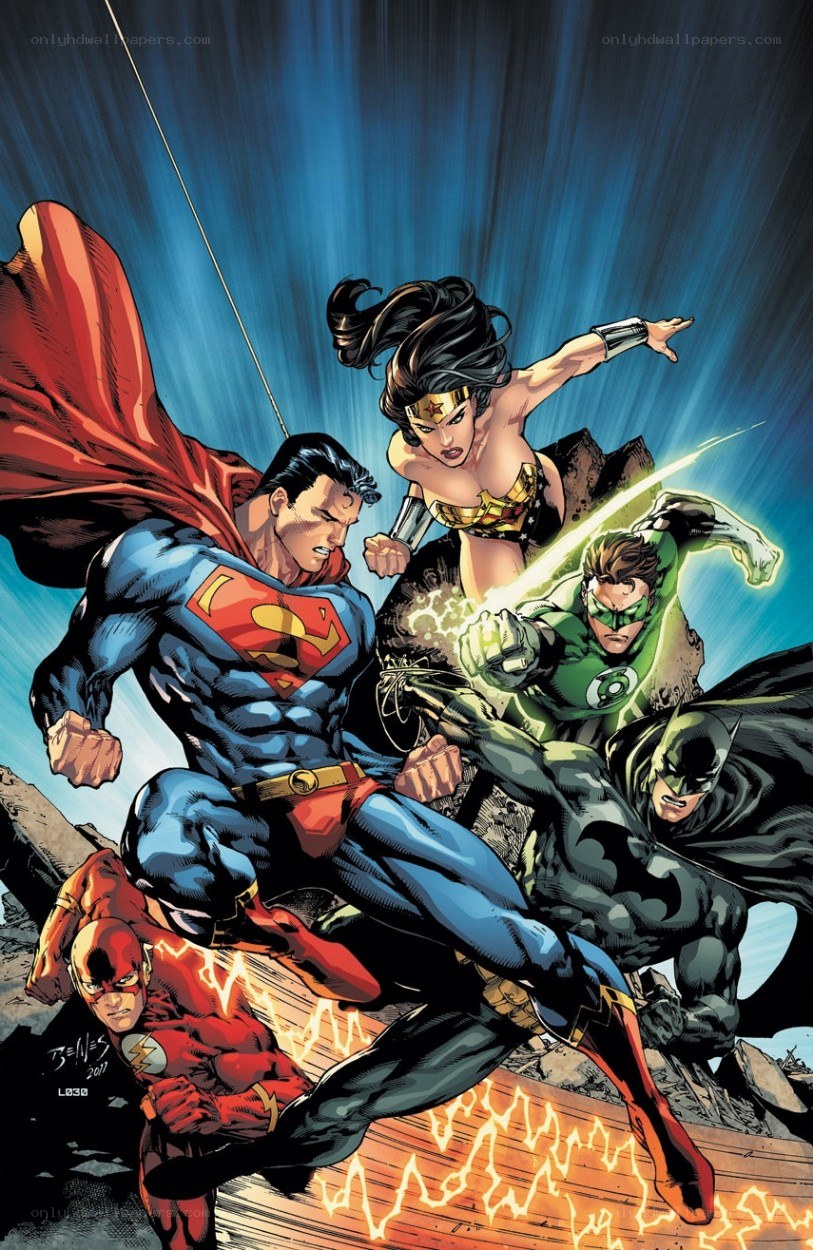 Justice League in action