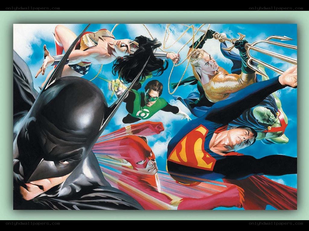 Justice League in action