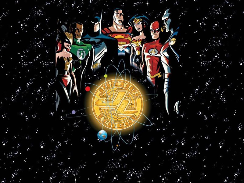 Justice League in space