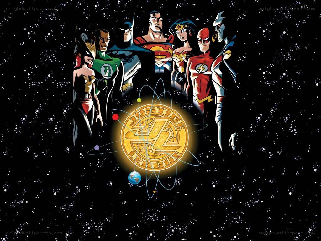 Justice League in space