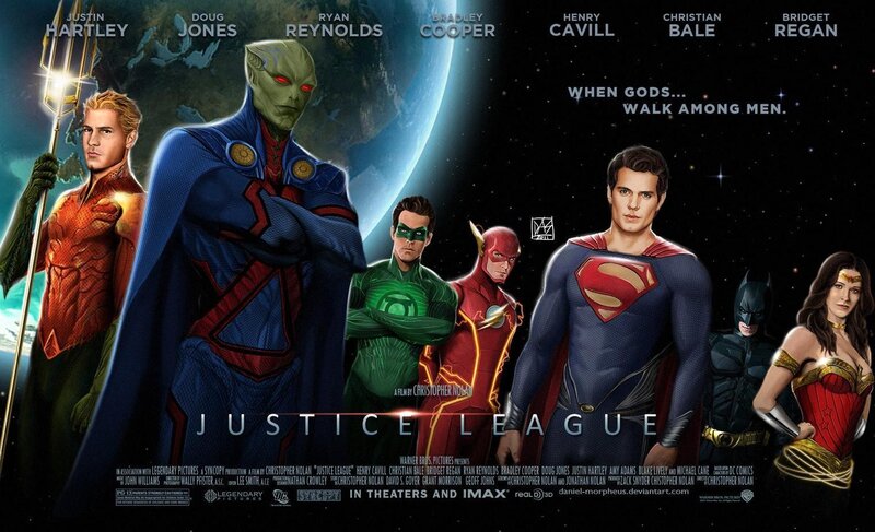Justice League movie poster
