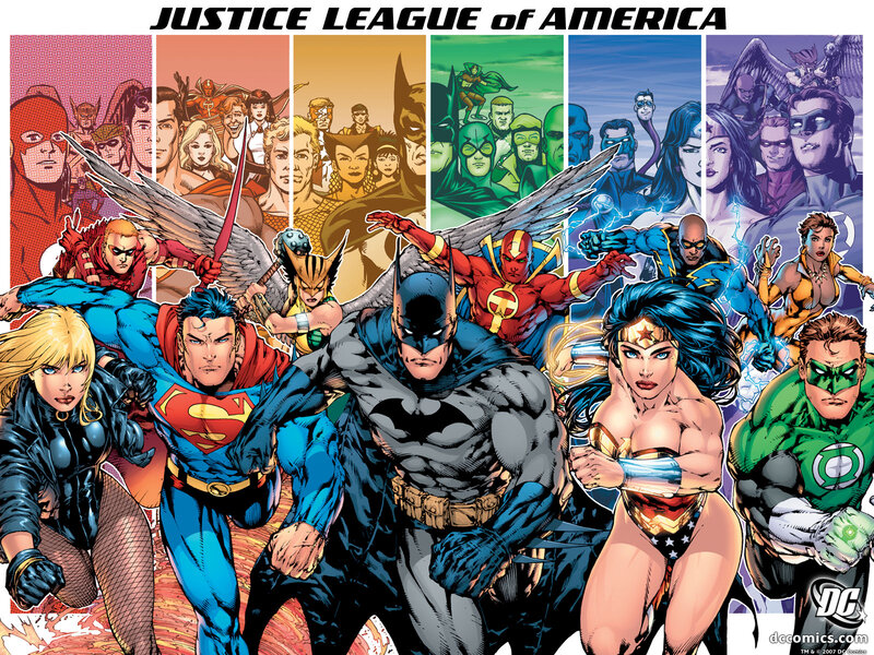 Justice League Superheroes — Blue