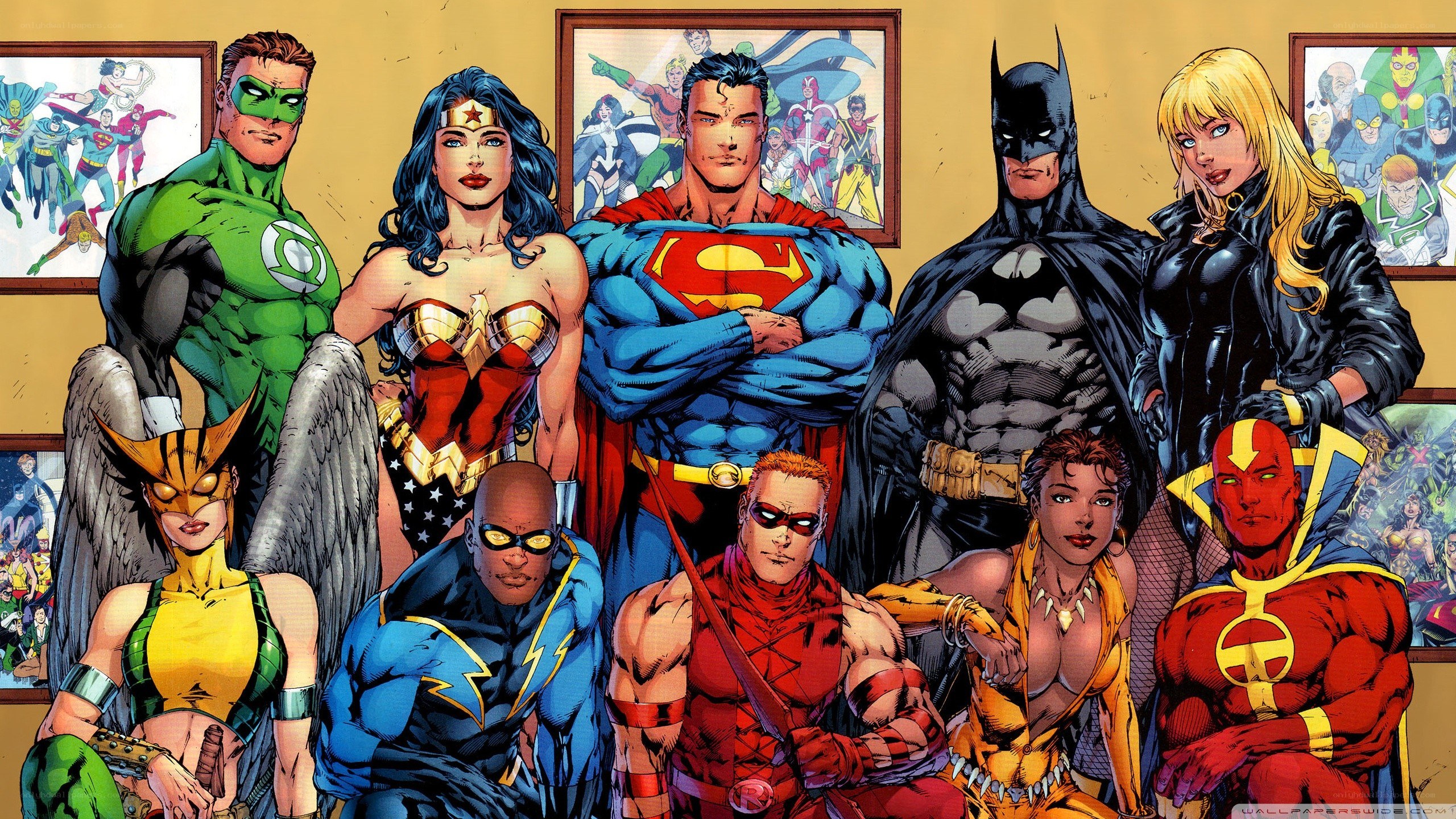 Justice League superheroes group