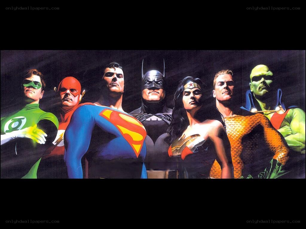 Justice League superheroes