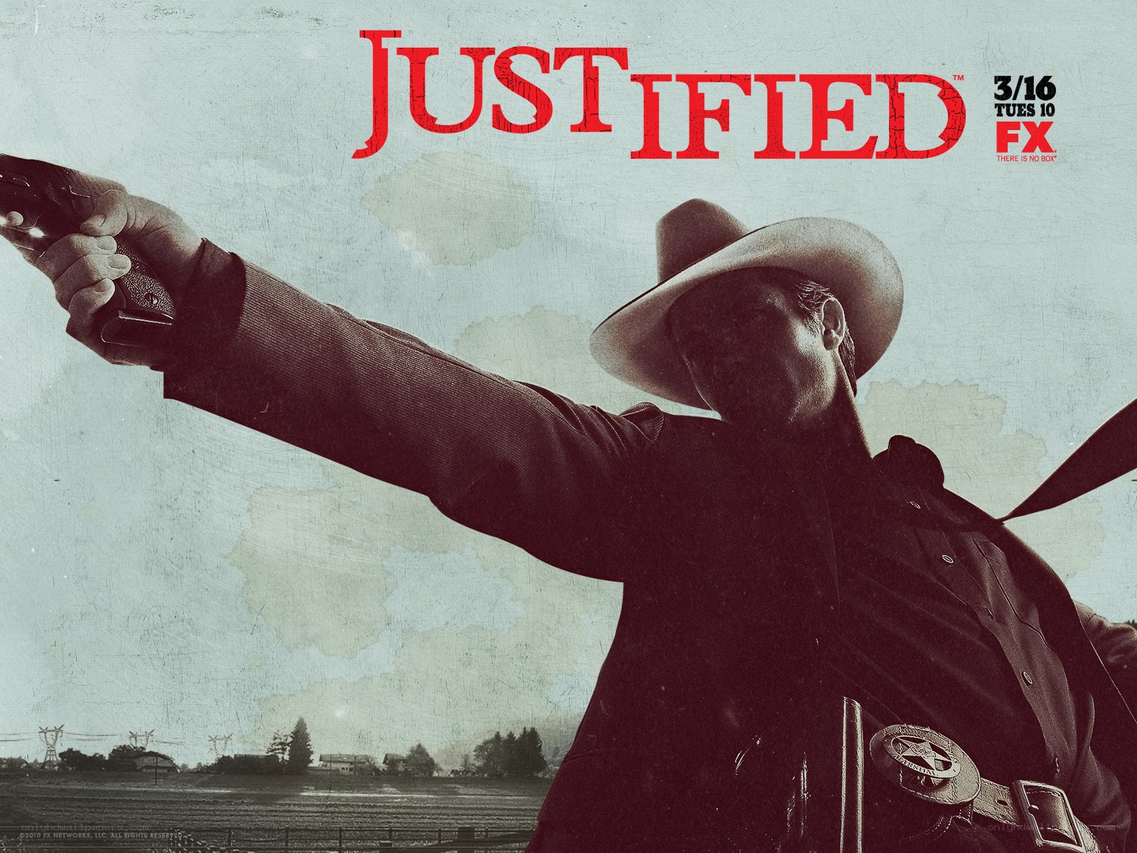 Justified TV show poster
