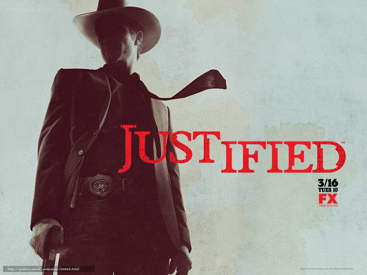 Justified TV show poster