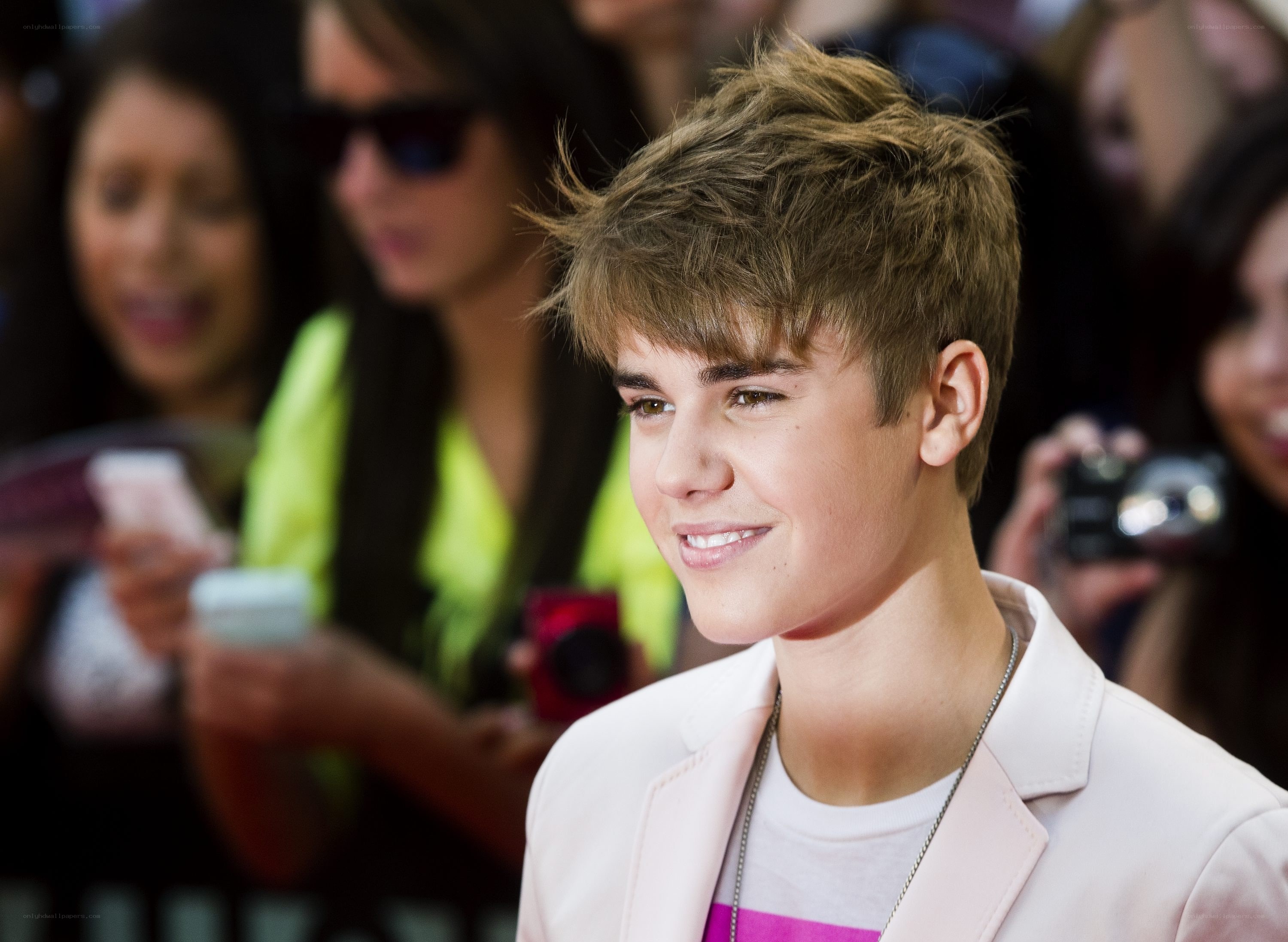 Justin Bieber at public event
