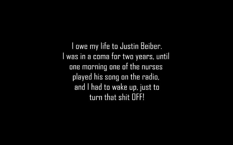 Justin Bieber coma story