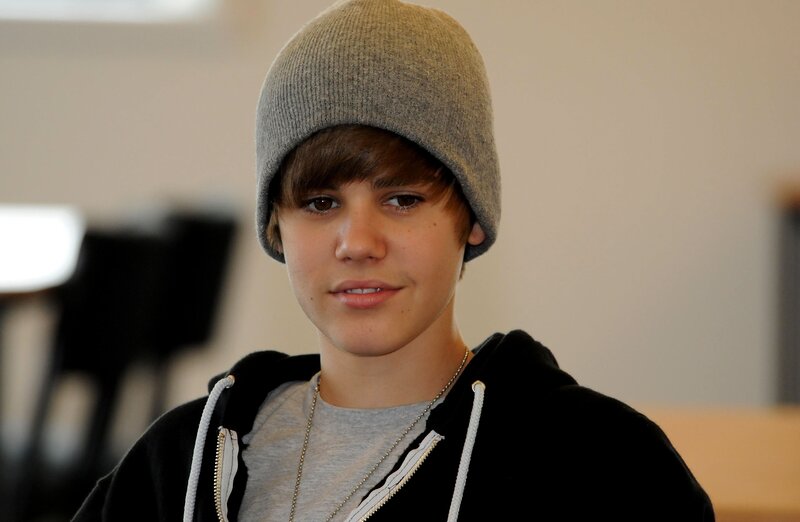 Justin Bieber in beanie