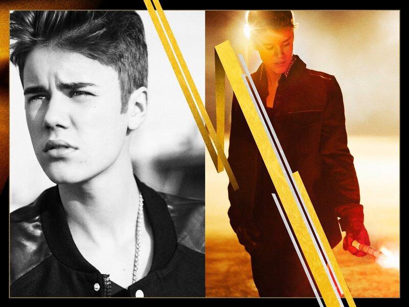 Justin Bieber in Two Photos