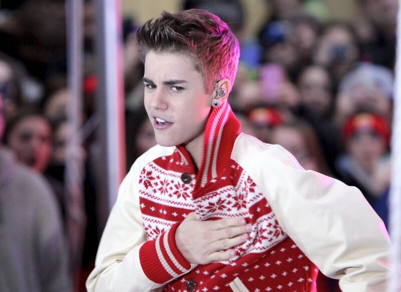 Justin Bieber on Stage