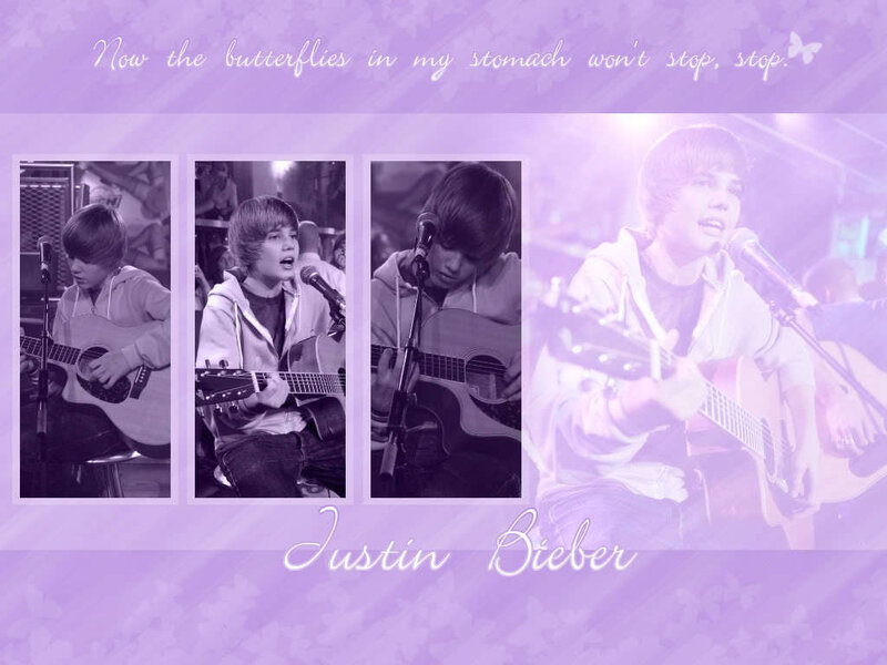 Justin Bieber performing