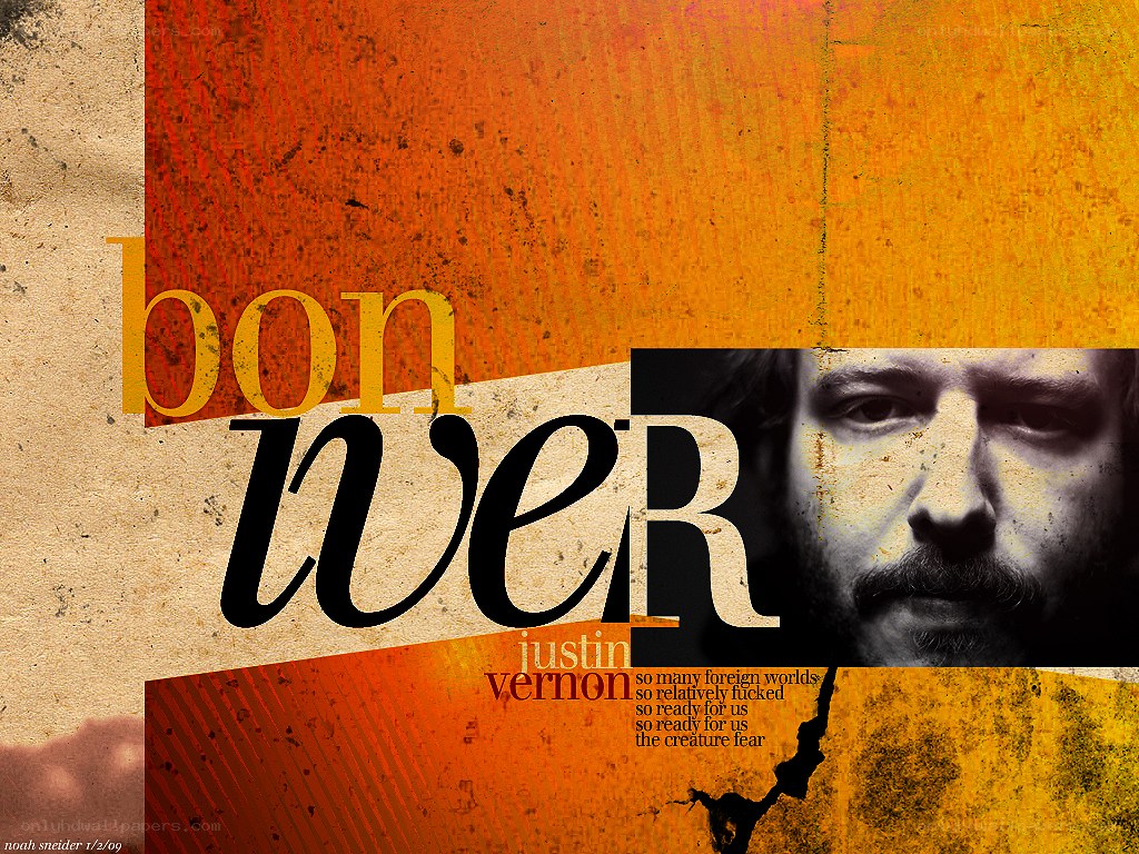 Justin Vernon collage art