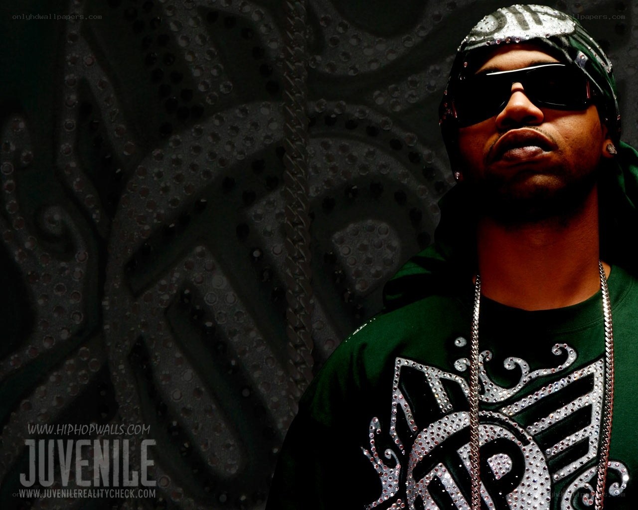 Juvenile in green hoodie